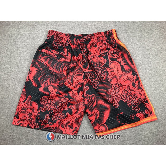 Short Miami Heat Special Year of The Tiger Rouge